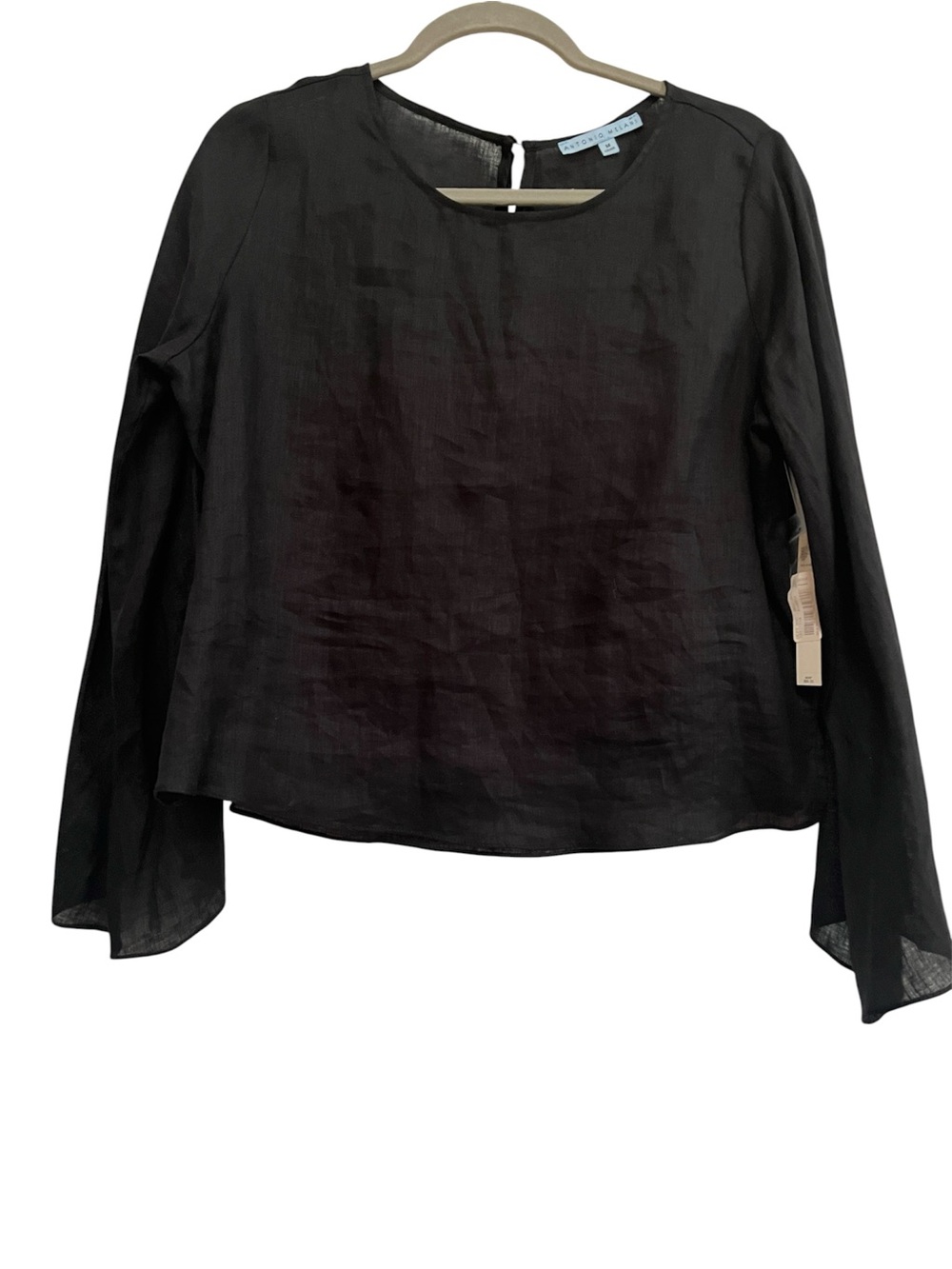 Antonio Melani Kayla Top 100% Linen size M NWT